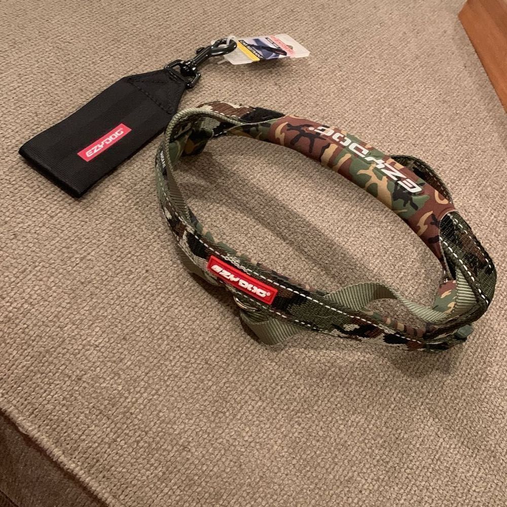 Dog harness collar car restraint